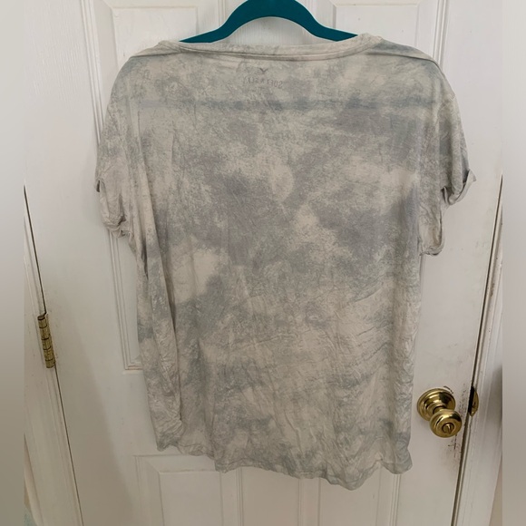 American Eagle Tie Dye Soft and Sexy Tee - Picture 2 of 3